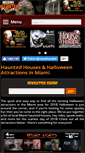 Mobile Screenshot of miamihauntedhouses.com